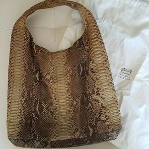 Hunting Season Python Shoulder Bag